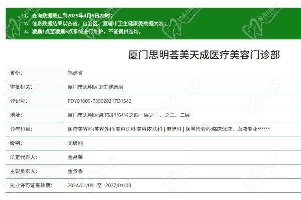 廈門思明薈美天成整形醫(yī)院簡(jiǎn)介